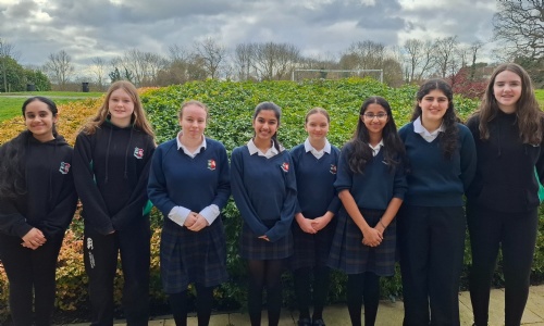 Picture of students wearing school uniform